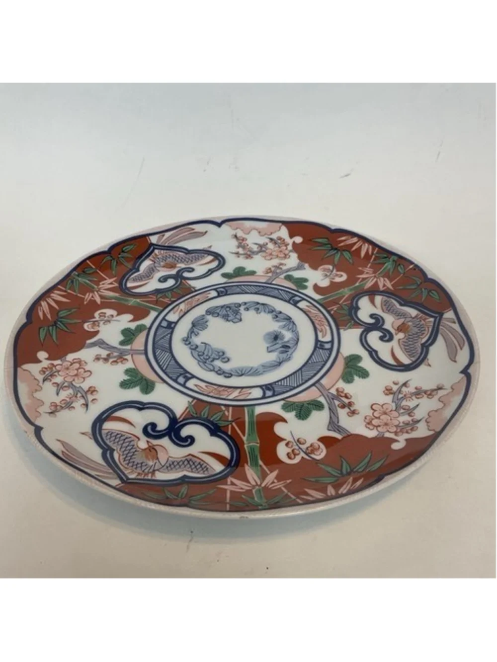 NWOT Heirloom by Georges‎ Briard Fine China Asian Oriental Dinner Plates 10.25